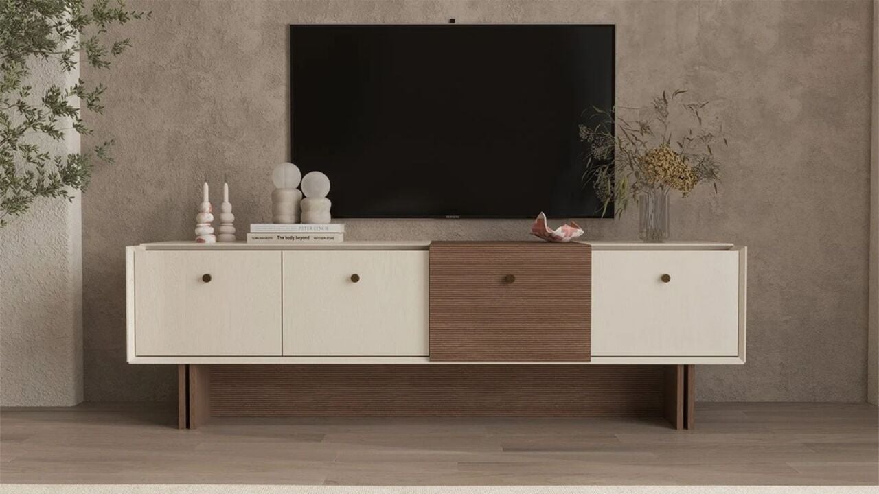 Televizyon Ünitesi Dekorasyonu İçin Modern Fikirler (2025 Güncel)
