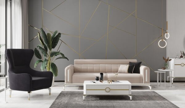 Gold Bella Koltuk Takımı