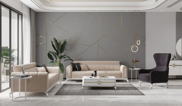 Gold Bella Koltuk Takımı