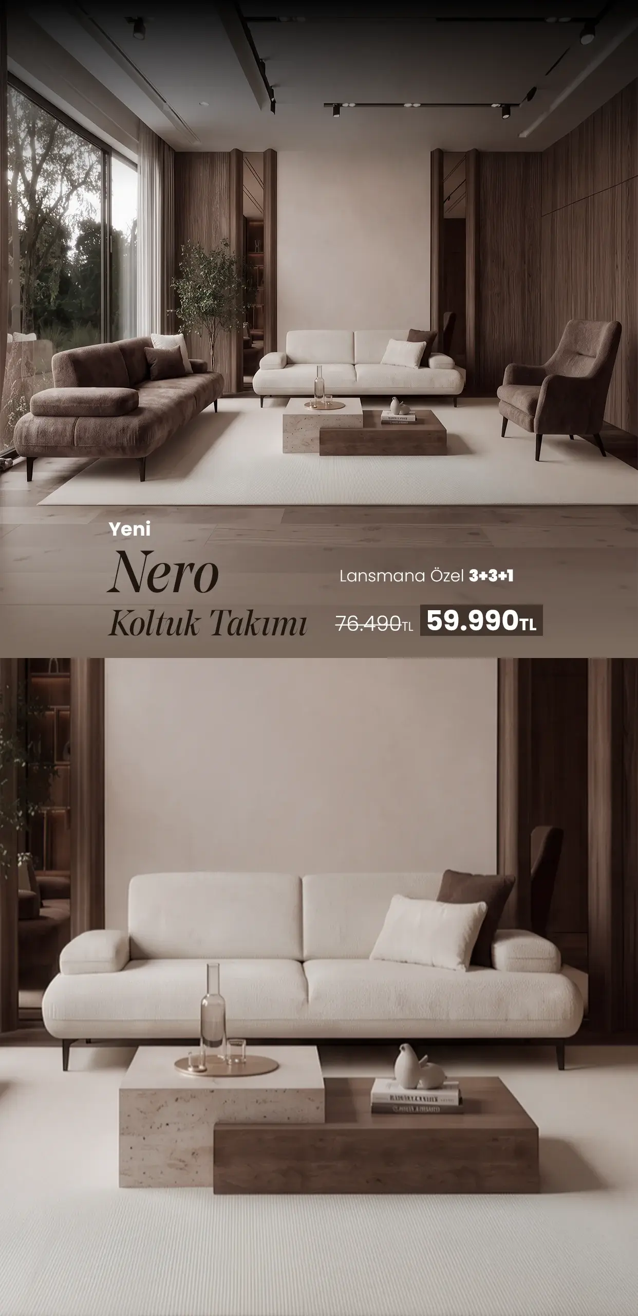 Yeni Nero Koltuk Takımı