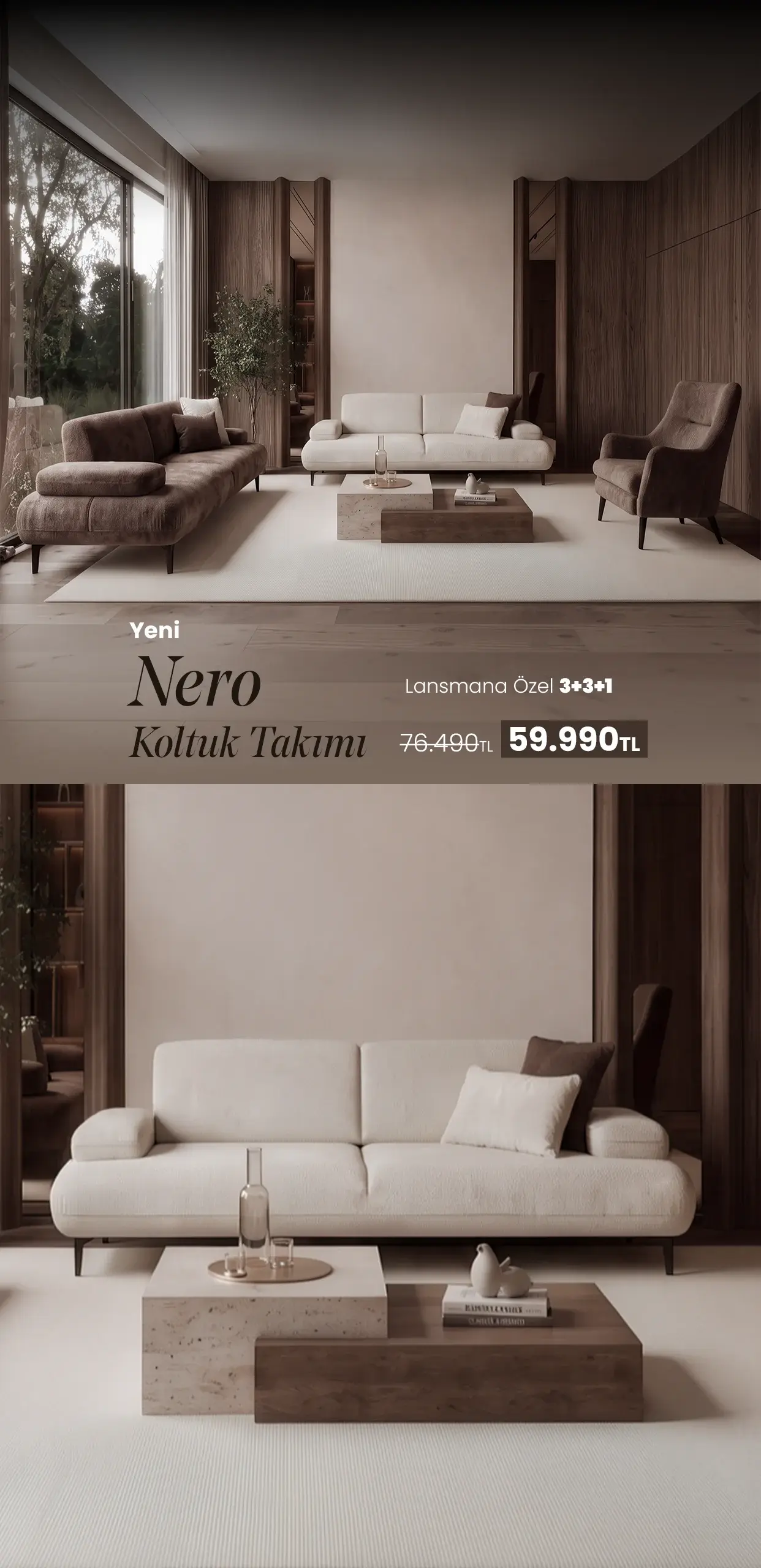 Yeni Nero Koltuk Takımı