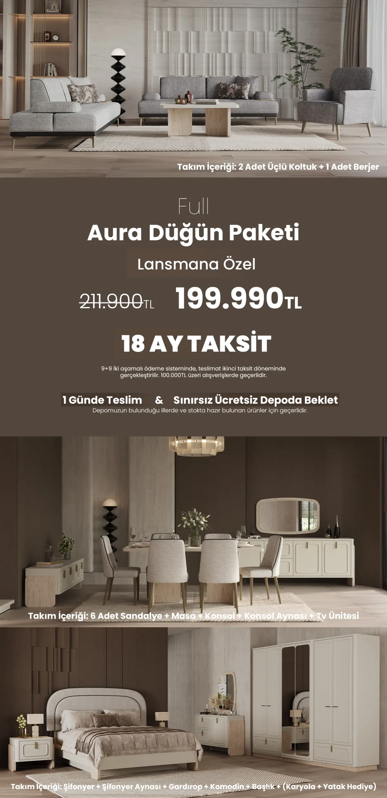 Aura Düğün Paketi