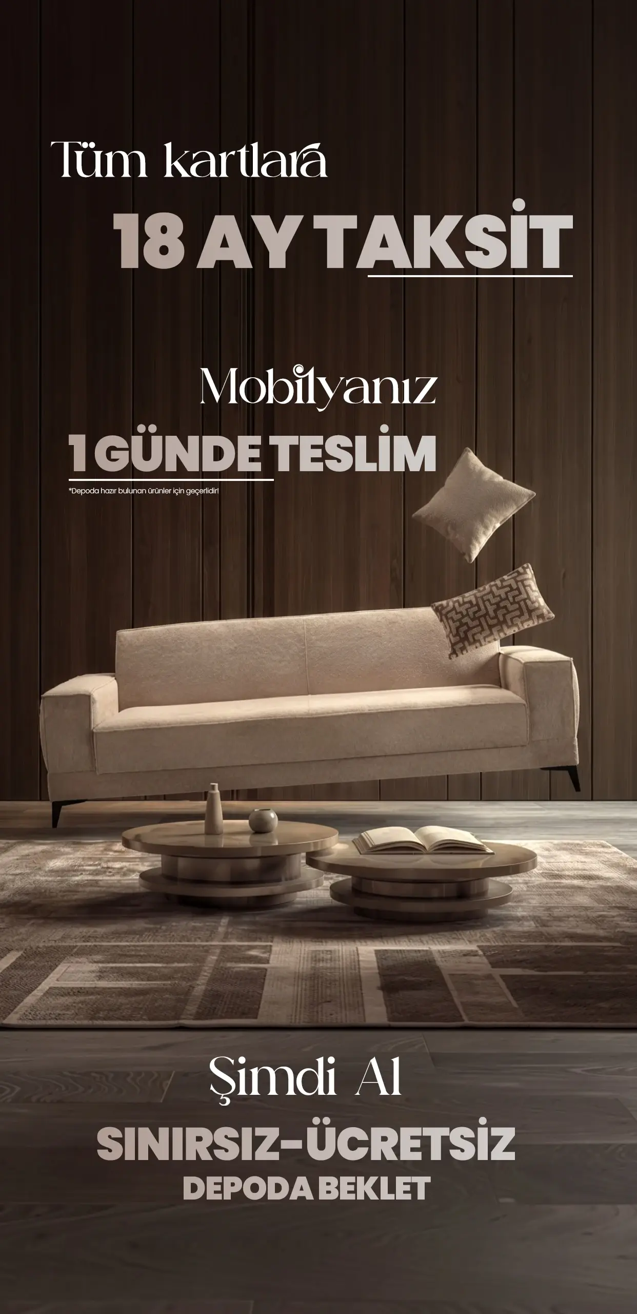 18 Ay Taksit İmkanı