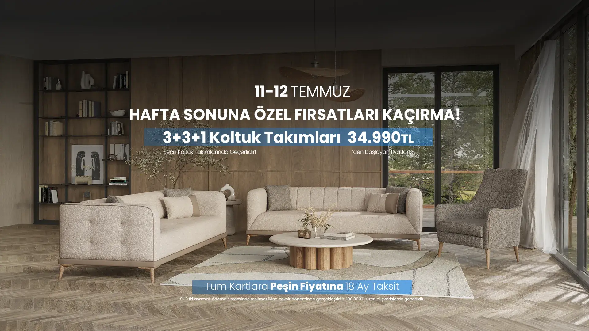 Hafta Sonu Koltuk Kampanyası