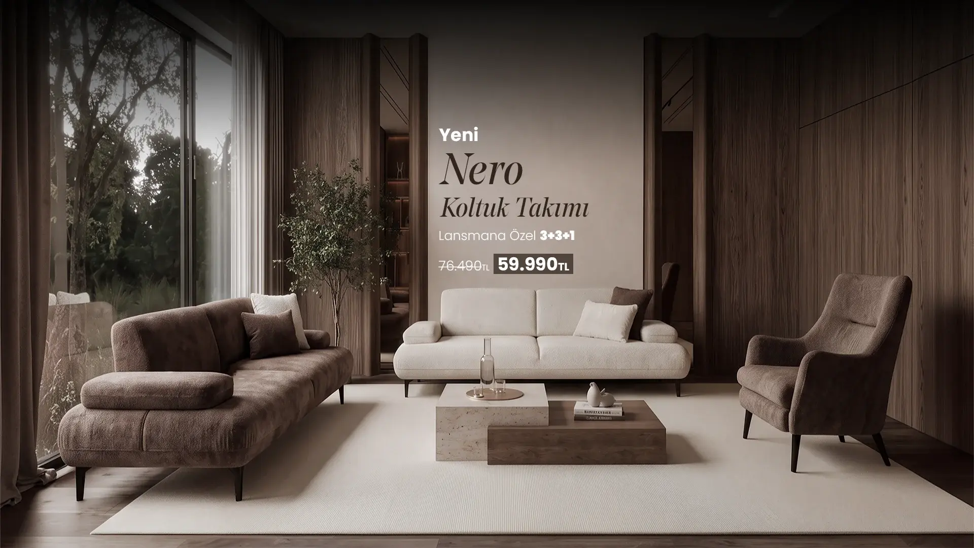 Yeni Nero Koltuk Takımı