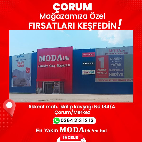 Çorum pop-up