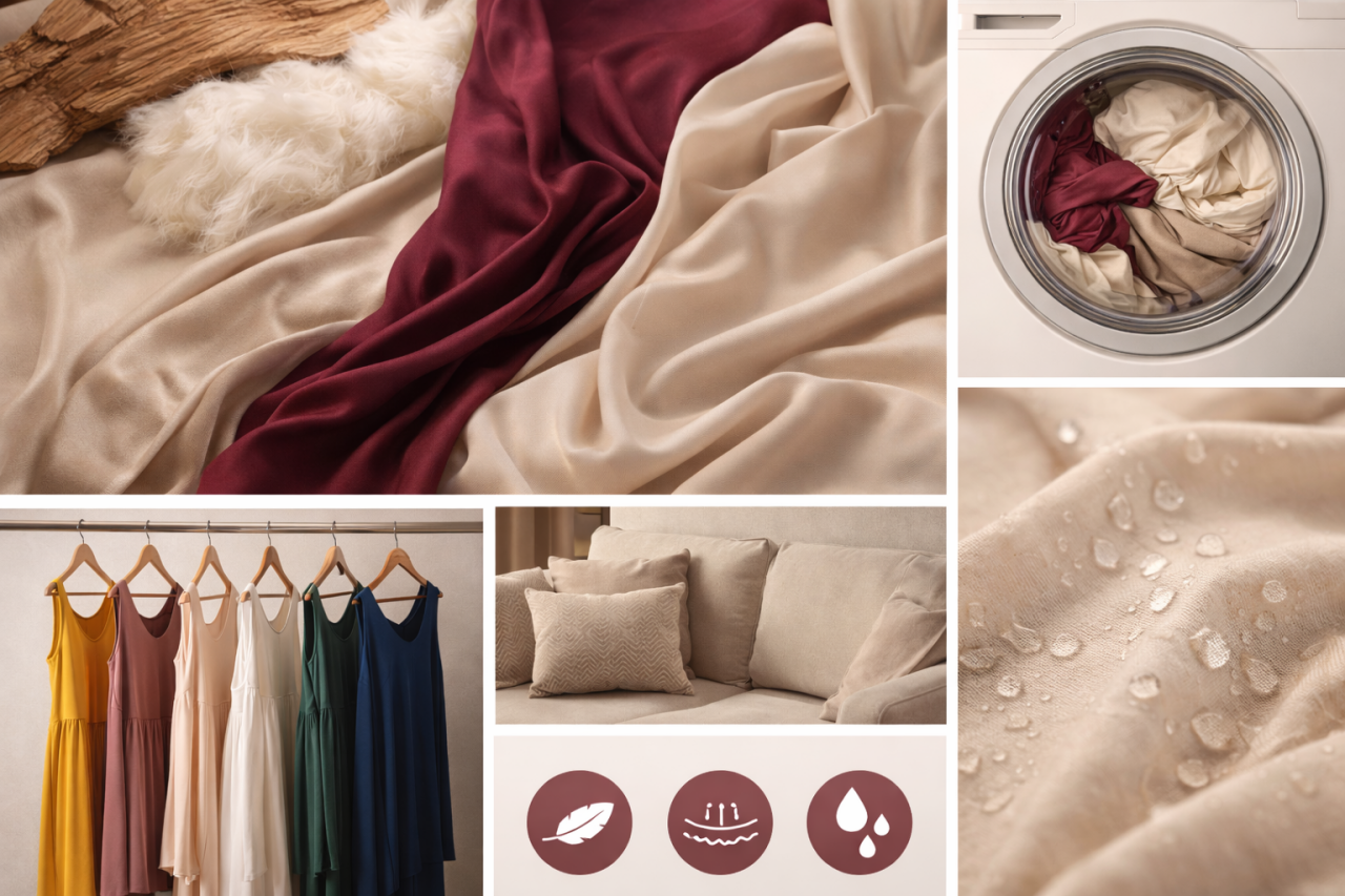 Viskon Kumaş Nedir? Özellikleri, Avantajları ve Kullanım Alanları