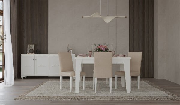 Bianco Düğün Paketi (Yatak+Karyola Hediye)