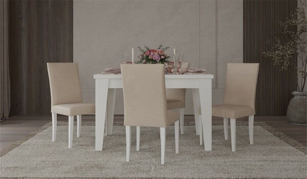 Bianco Düğün Paketi (Yatak+Karyola Hediye)