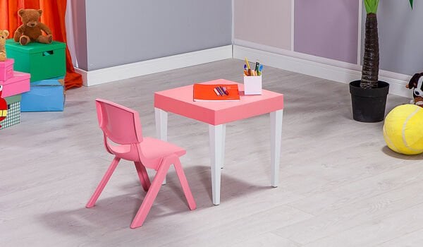 Junior Kare Çocuk Aktivite Masa Seti 2