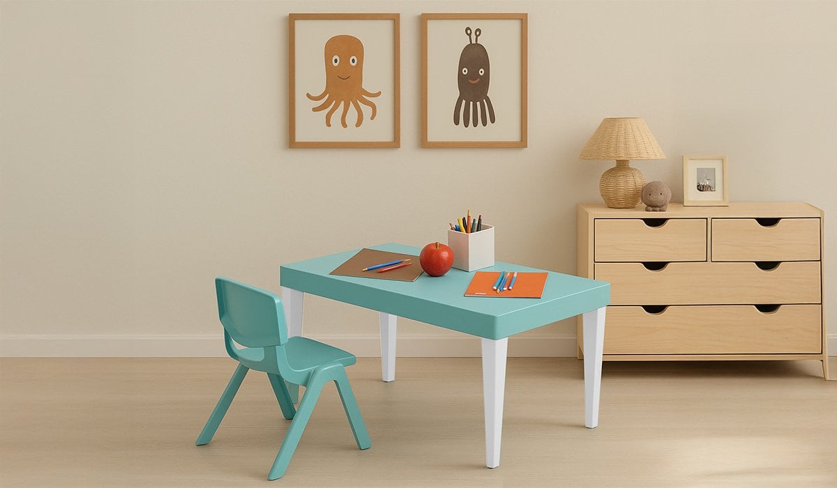 Junior Çocuk  Aktivite Masa Seti 1