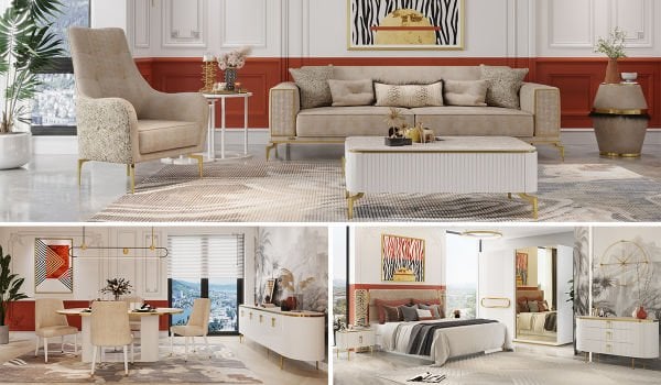 Lexus Düğün Paketi (Yatak+Karyola Hediye)