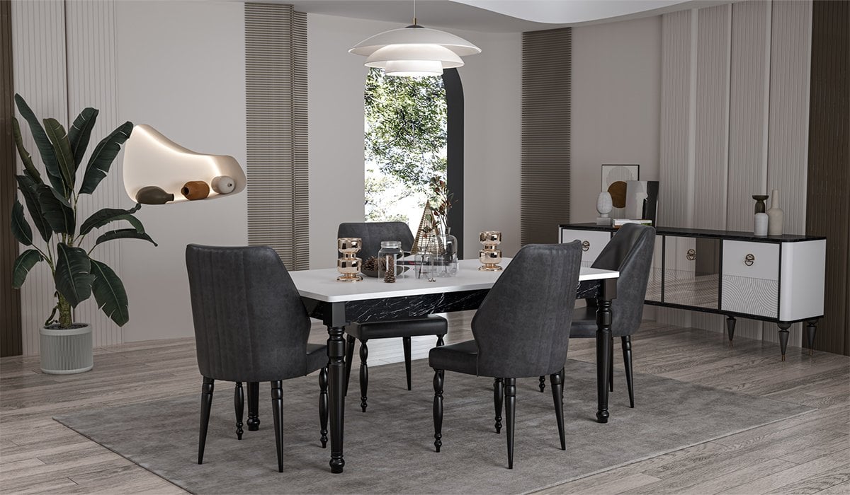 White Cross Yemek Odası Takımı