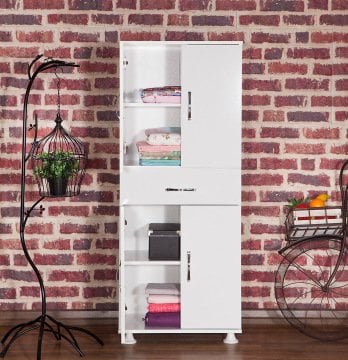 Atlas Çok Amaçlı Dolap - Beyaz