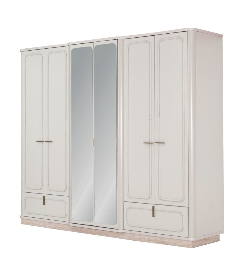 Aura 6 Kapaklı Gardırop