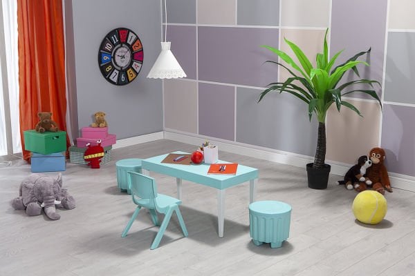 Junior Aktivite Masa Seti 2 Turkuaz