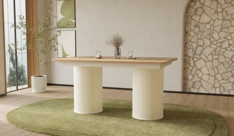 Bohem Plus Yemek Odası - Aytaşı Açılır Masa