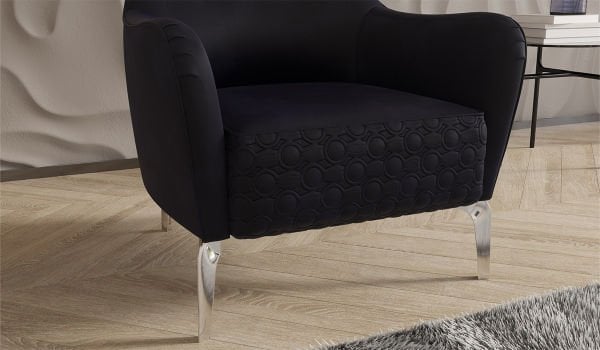 Bendis Koltuk Takımı Silver - Sabit Berjer