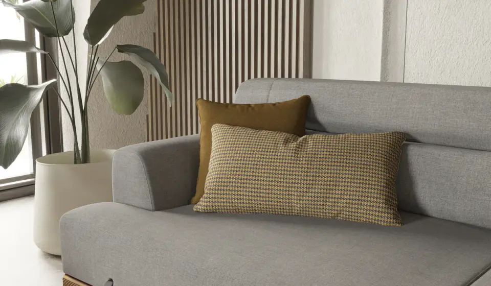Linen Koltuk Takımı - Gri Üçlü Koltuk