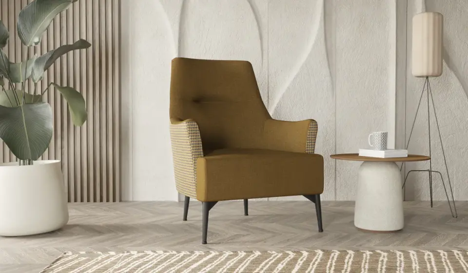 Linen Koltuk Takımı - Gri Üçlü Koltuk