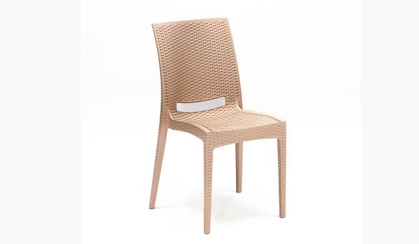 Rattan Sandalye - Çok Renkli Antrasit