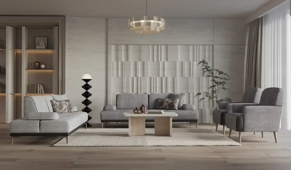 Aura Koltuk Takımı Kampanyalı 3+3+1