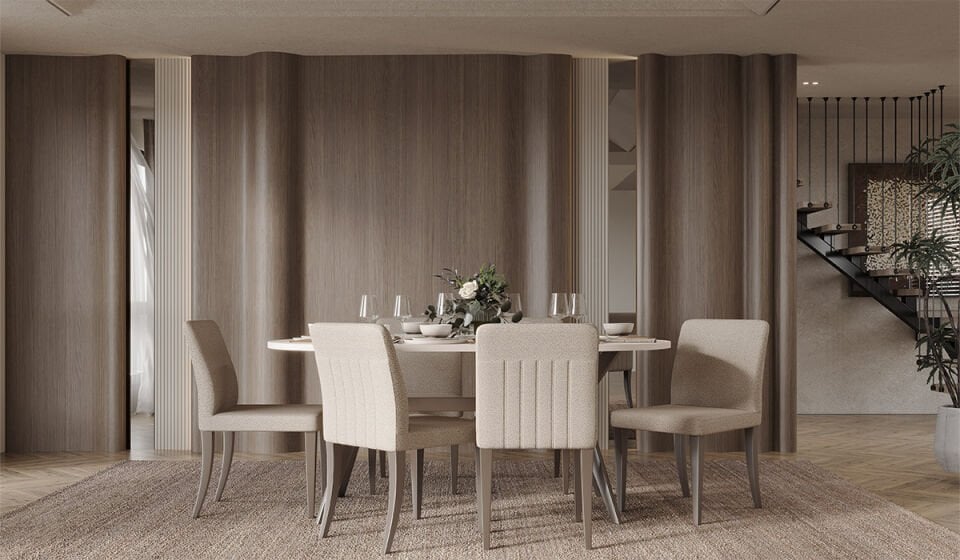 Aven Masa + 6 Adet Sandalye Takımı