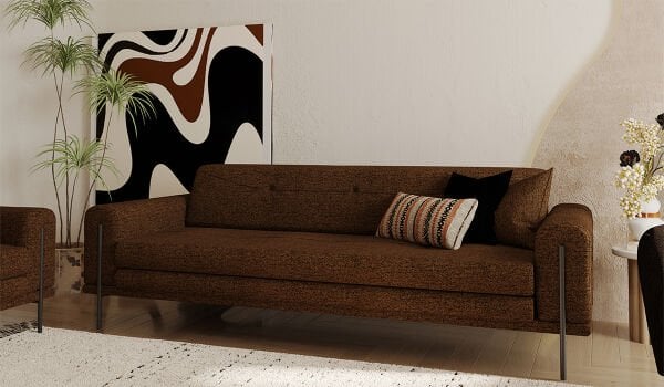 Salda Koltuk Takımı - Kiremit