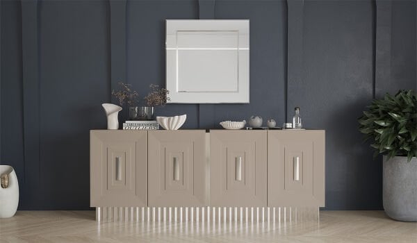 Bendis Silver Konsol Aynası