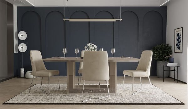 Bendis Silver Düğün Paketi (Yatak+Karyola Hediye)