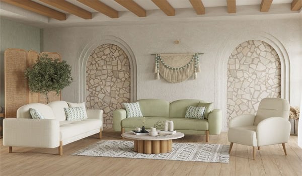 Bohem Plus Koltuk Takımı - Yeşil