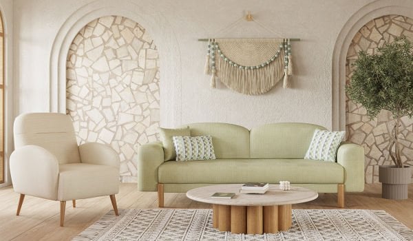 Bohem Plus Koltuk Takımı - Yeşil