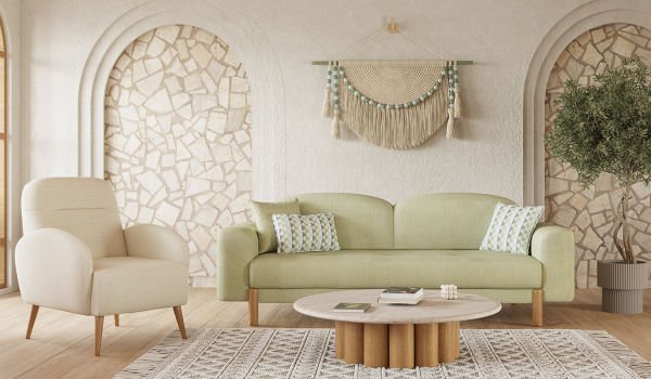 Bohem Plus Koltuk Takımı - Yeşil