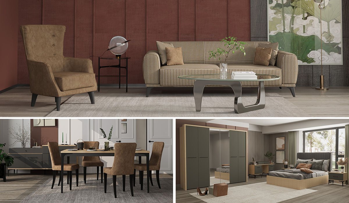 Milano Düğün Paketi (Yatak+Karyola Hediye)