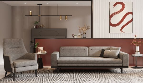 Arya Koltuk Takımı - Gri