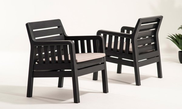 Lara Tekli Koltuk ( Minderli ) Antrasit