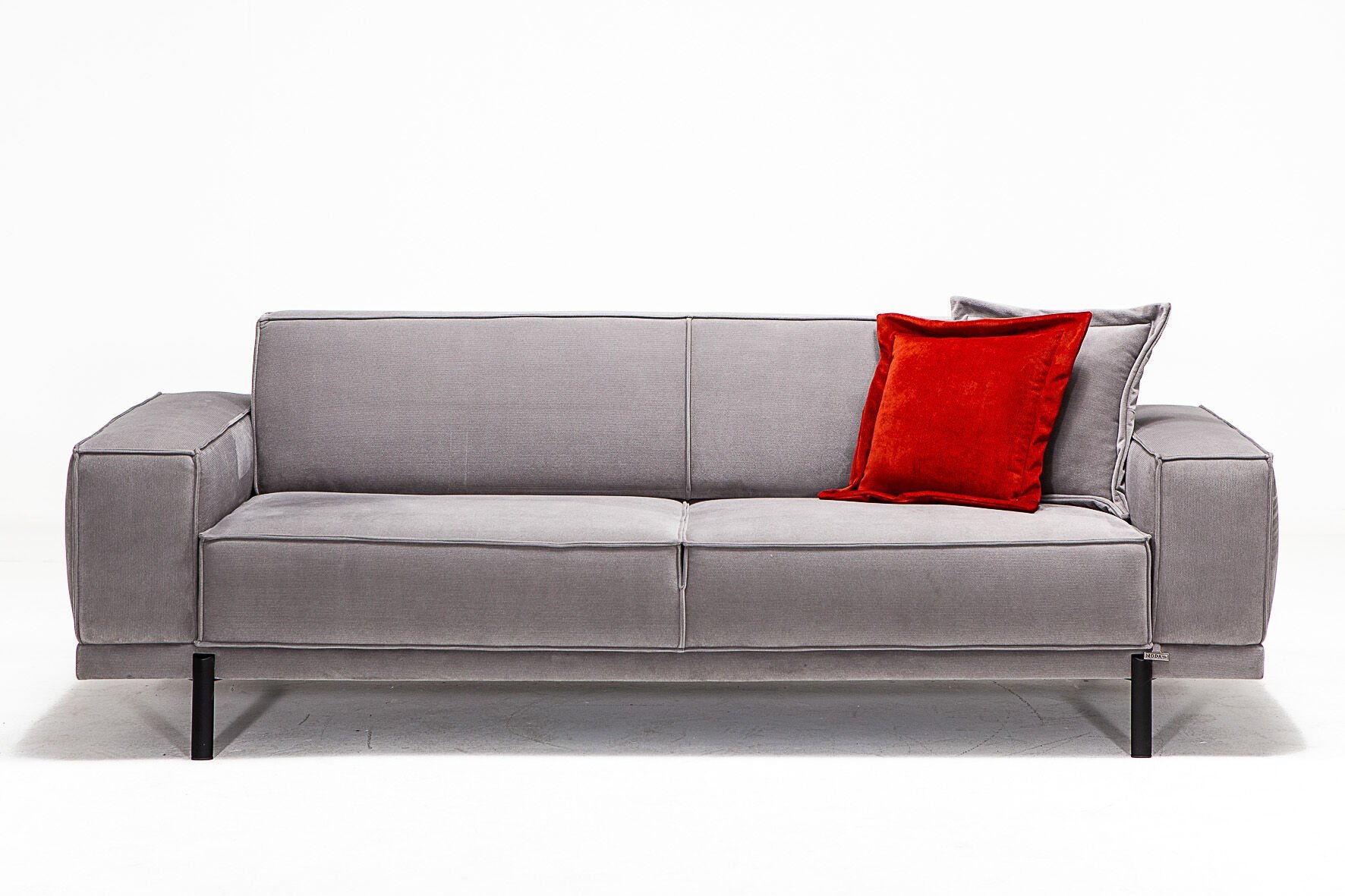 Loft Üçlü Koltuk Silver
