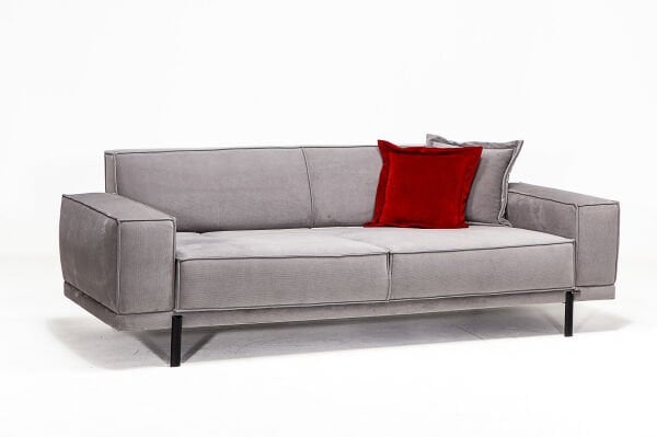 Loft Üçlü Koltuk Silver