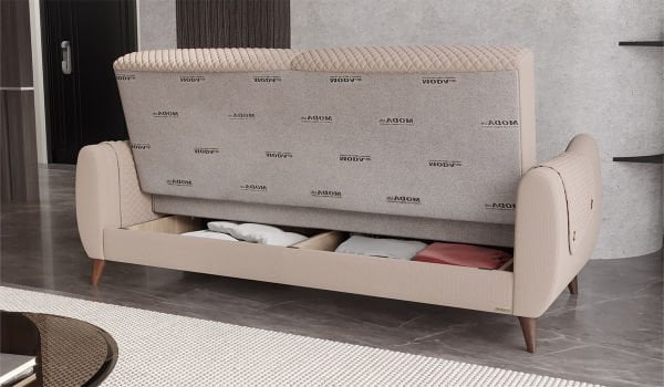 Olivya Koltuk Takımı - Krem