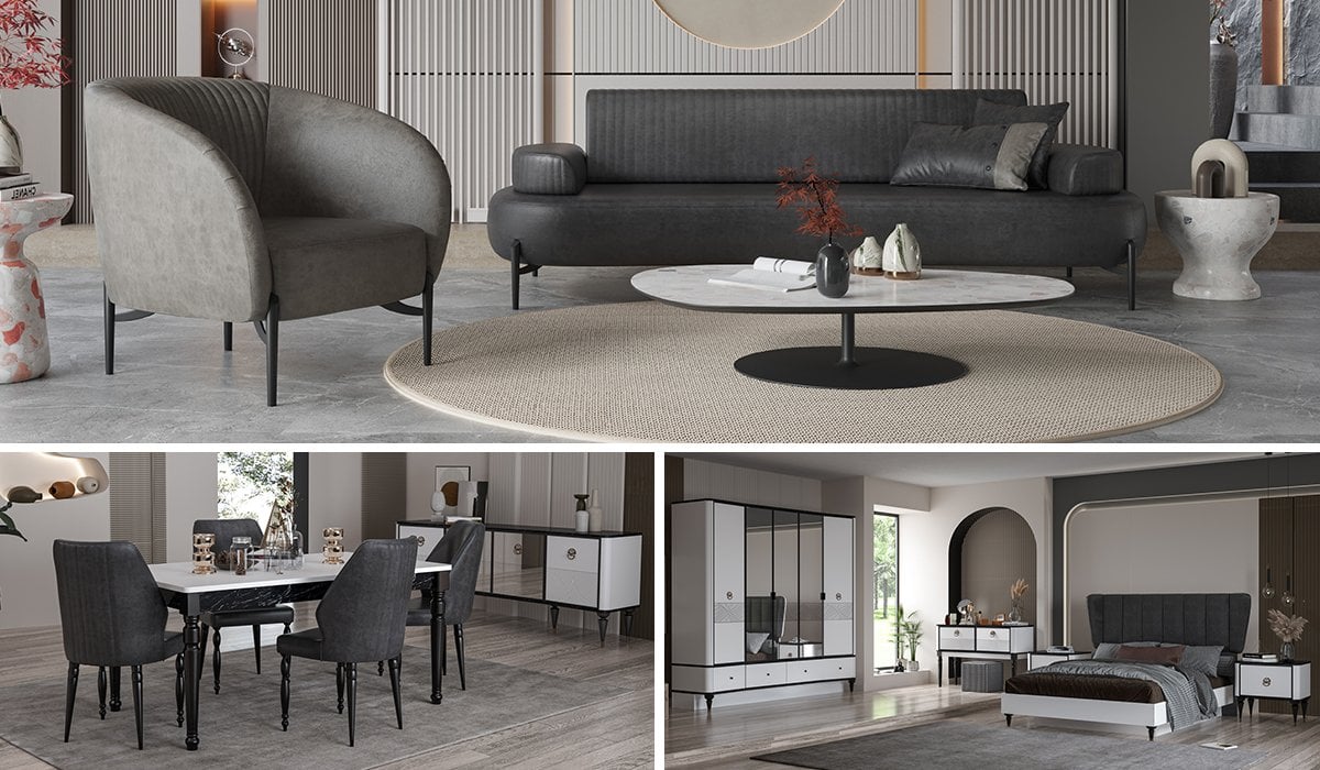 White Cross Düğün  Paketi  (Yatak+Karyola Hediye)