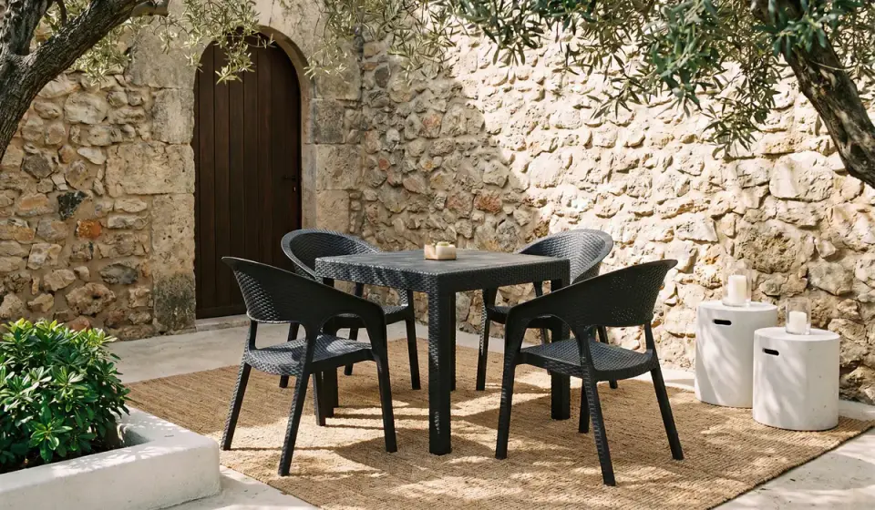 Garden Rattan Masa Takımı