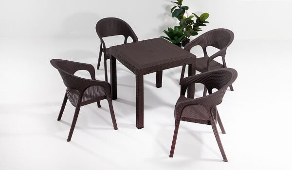 Garden Rattan Masa Takımı
