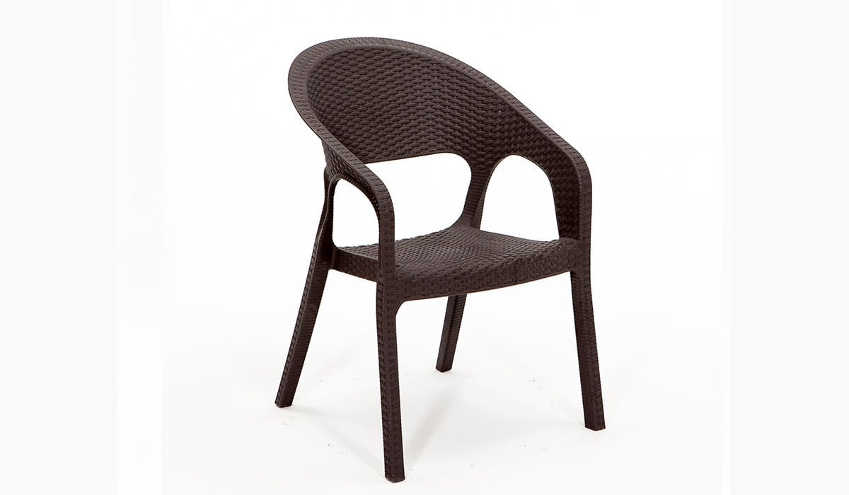 Garden Rattan Sandalye Cappucino