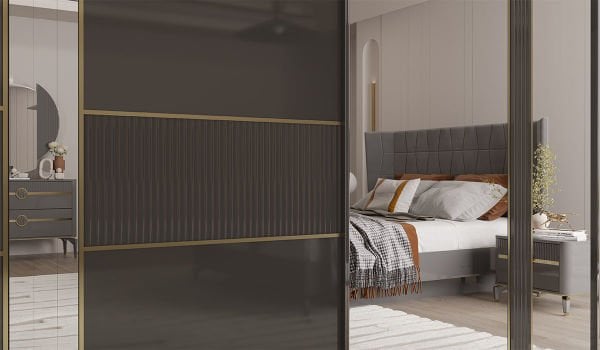 Bella Sürgülü Gardırop 2m.