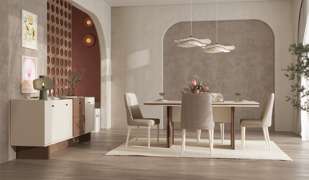 Linen Yemek Odası Takımı