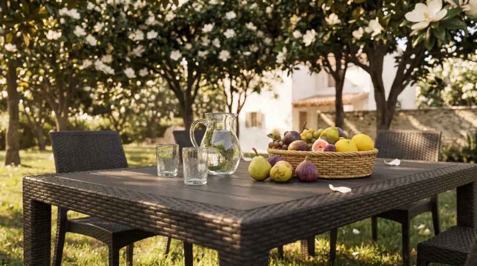 Rattan Large Masa Takımı