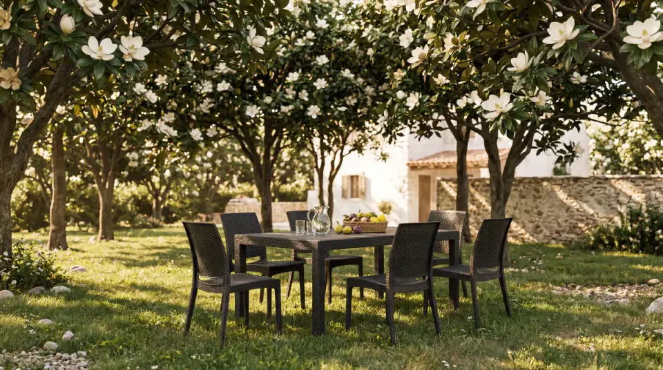 Rattan Large Masa Takımı