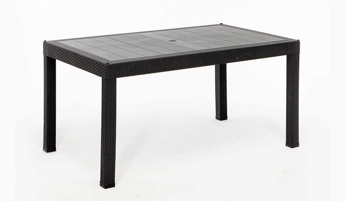 Rattan Dikdörtgen Masa