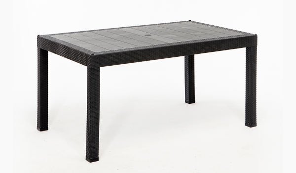 Rattan Dikdörtgen Masa