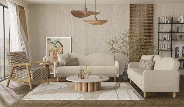 Eco Bohem Koltuk Takımı - Yeşil Kırlent